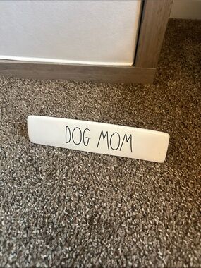 Rae Dunn Dog Mom Sign